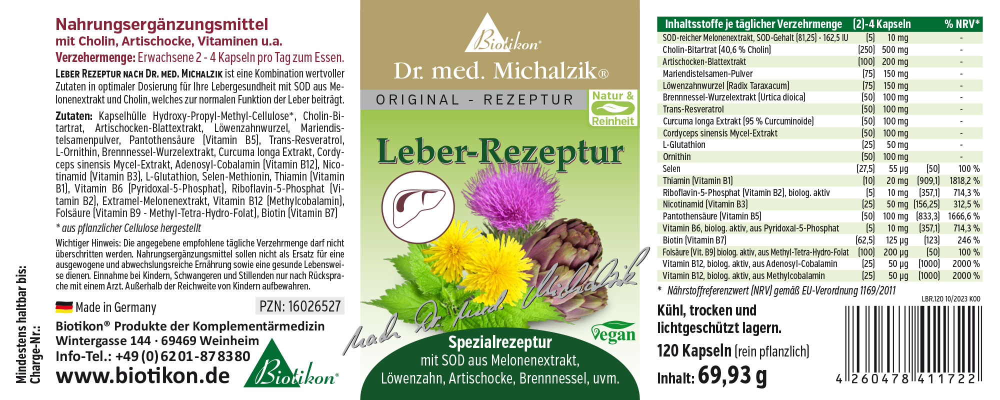 Leber Rezeptur
