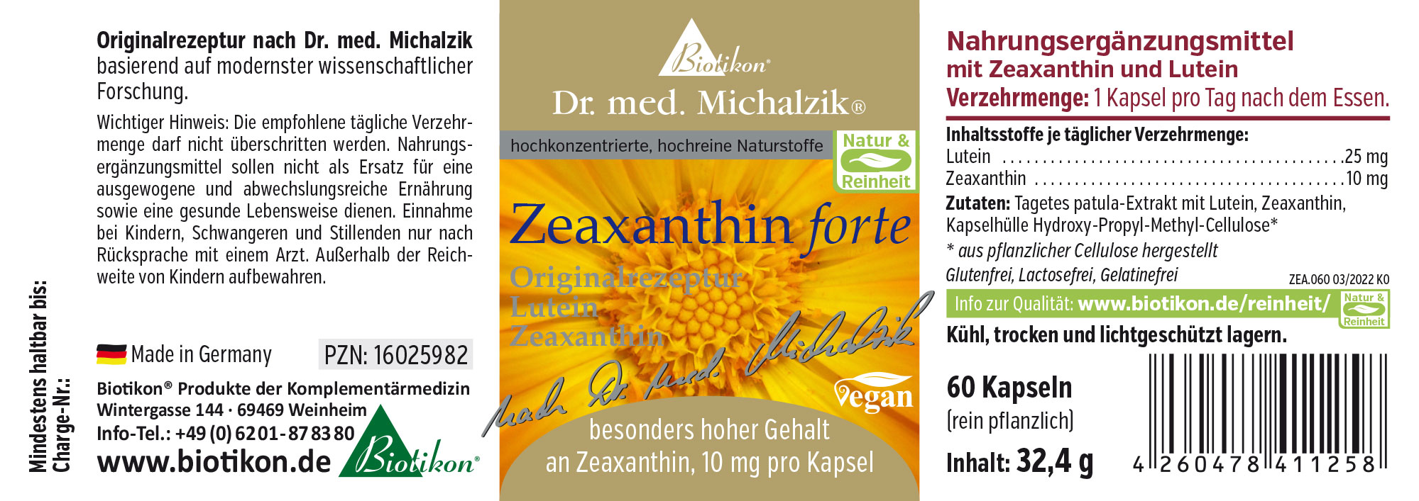 Zeaxanthin forte