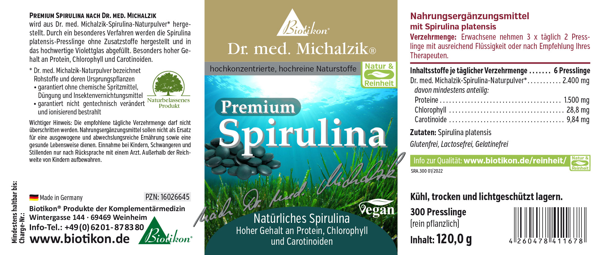 Spirulina Premium