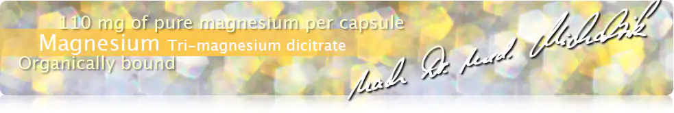 Magnesium - Tri-magnesium dicitrate