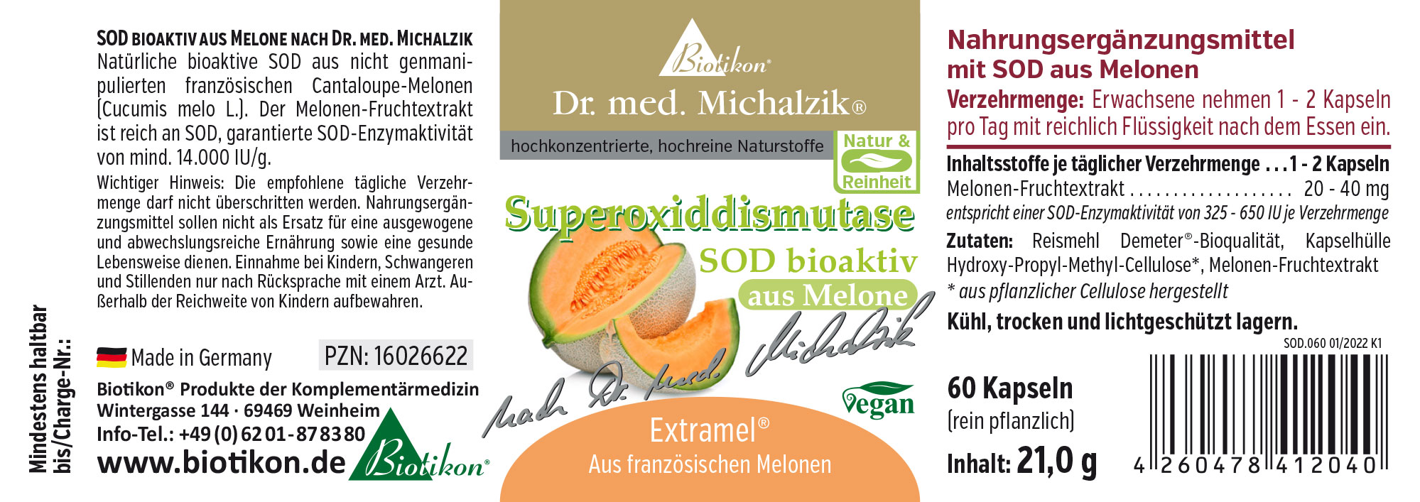 SOD bioaktiv