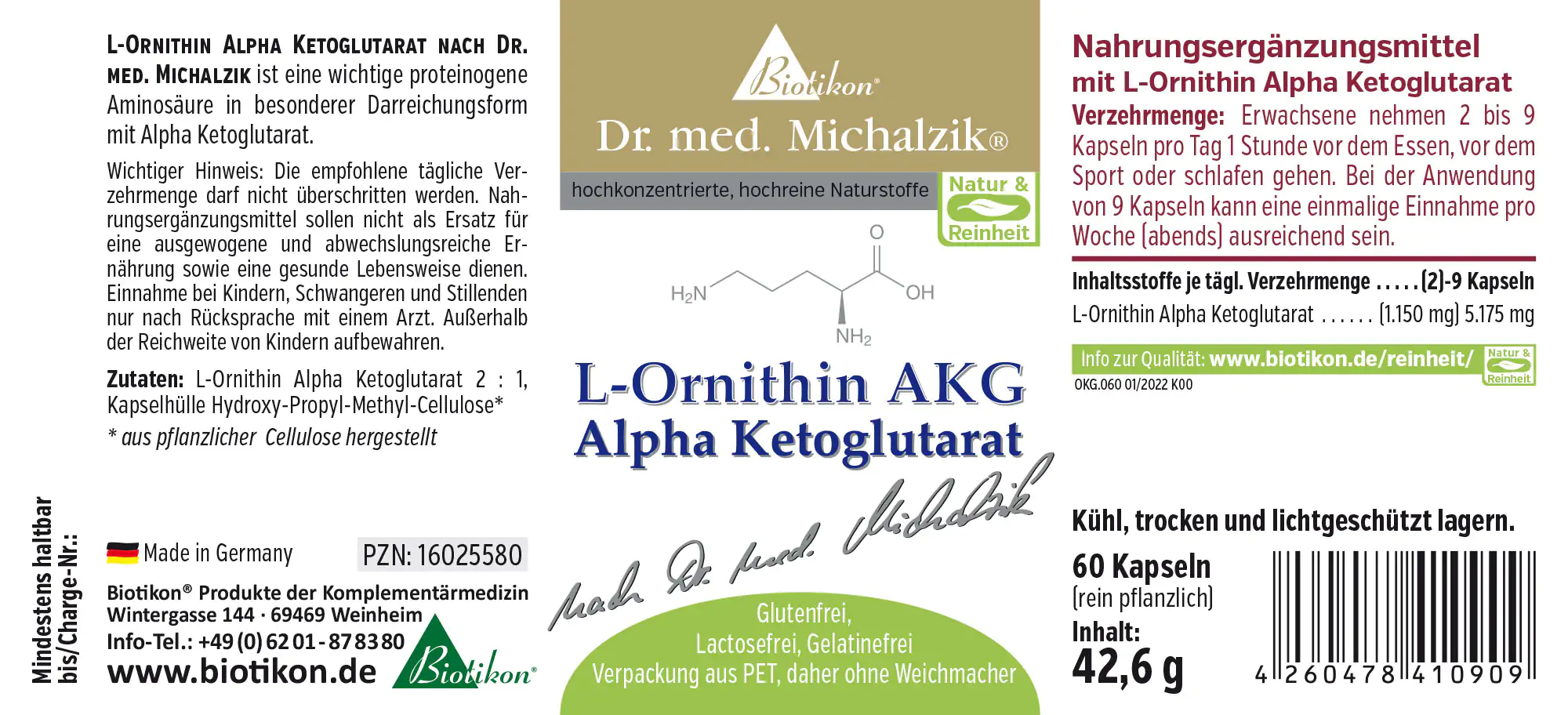 Ornithin Alpha-Ketoglutarat