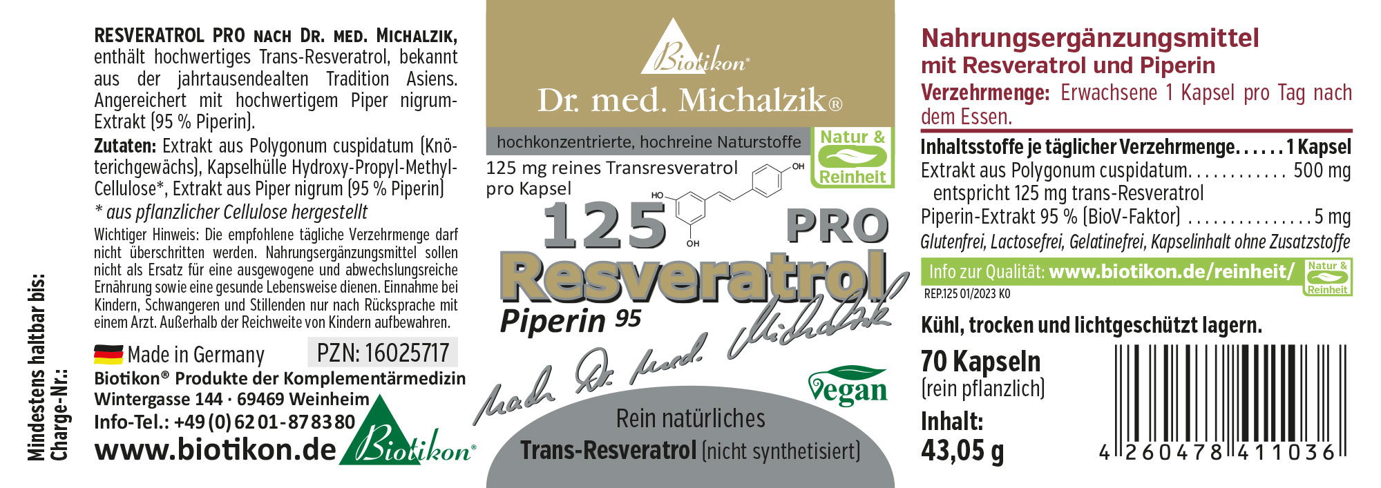 Immun-Booster Kurprogramm mit Quercetin + Resveratrol
