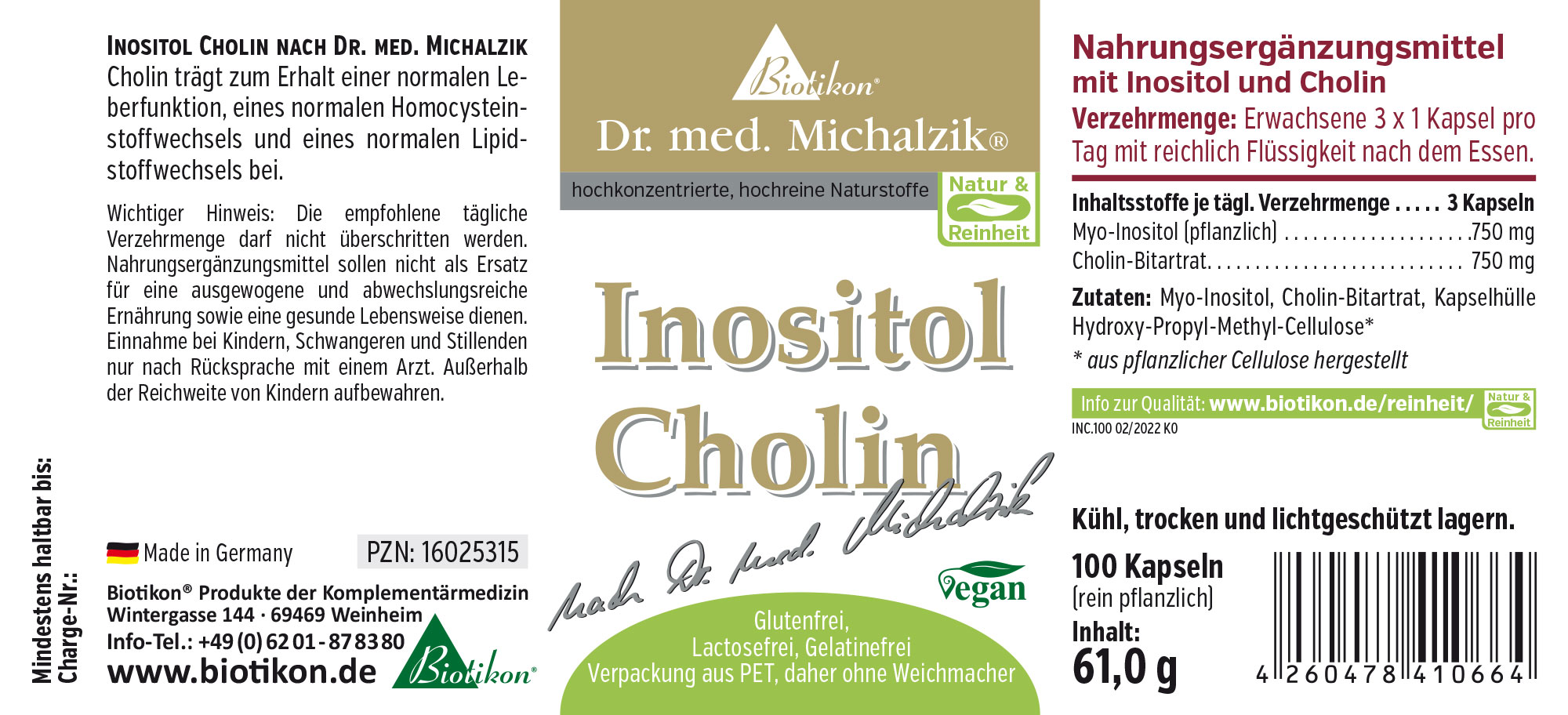 Inositol Cholin