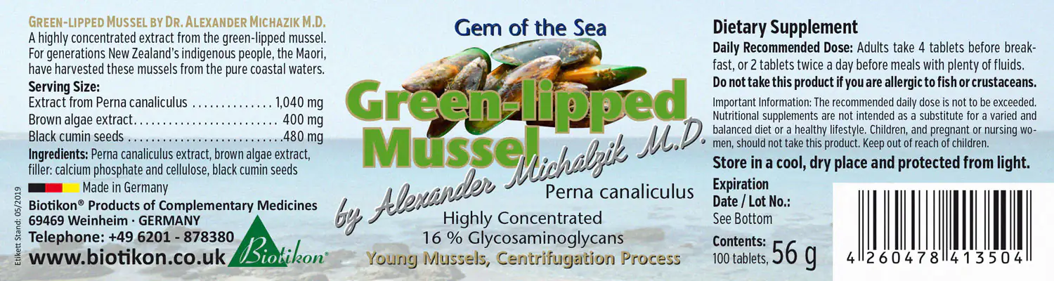 Green-lipped Mussels