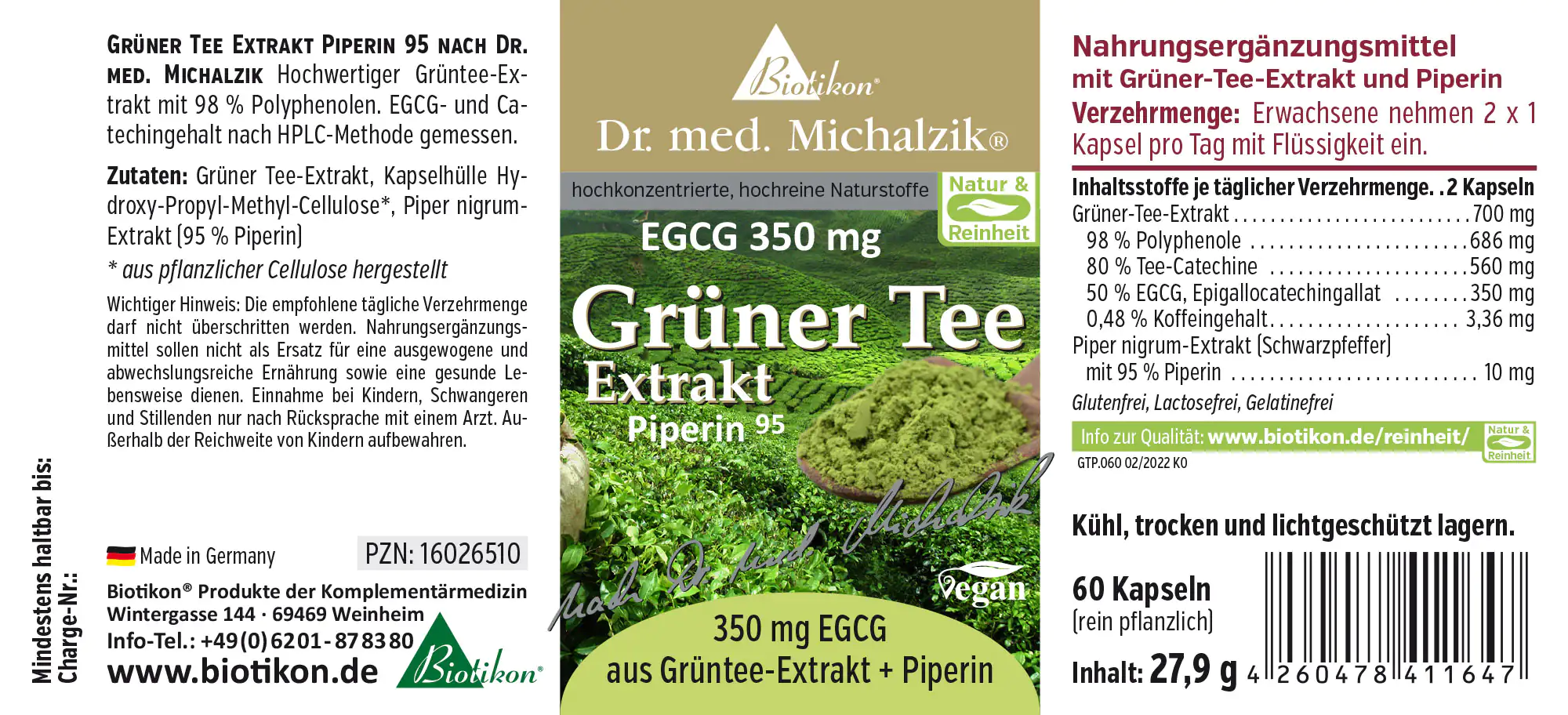 Grüner Tee-Extrakt