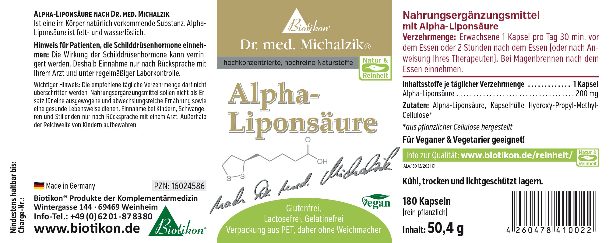Alpha-Liponsäure
