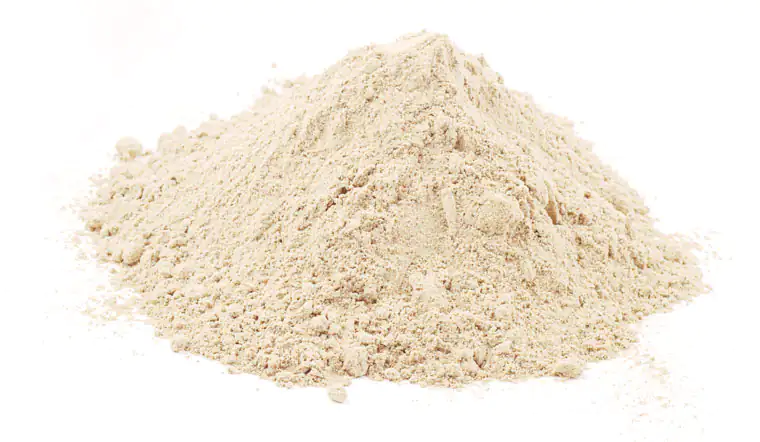 Pulverhaufen aus Beta-Glucan Pulverhaufen aus Beta-Glucan