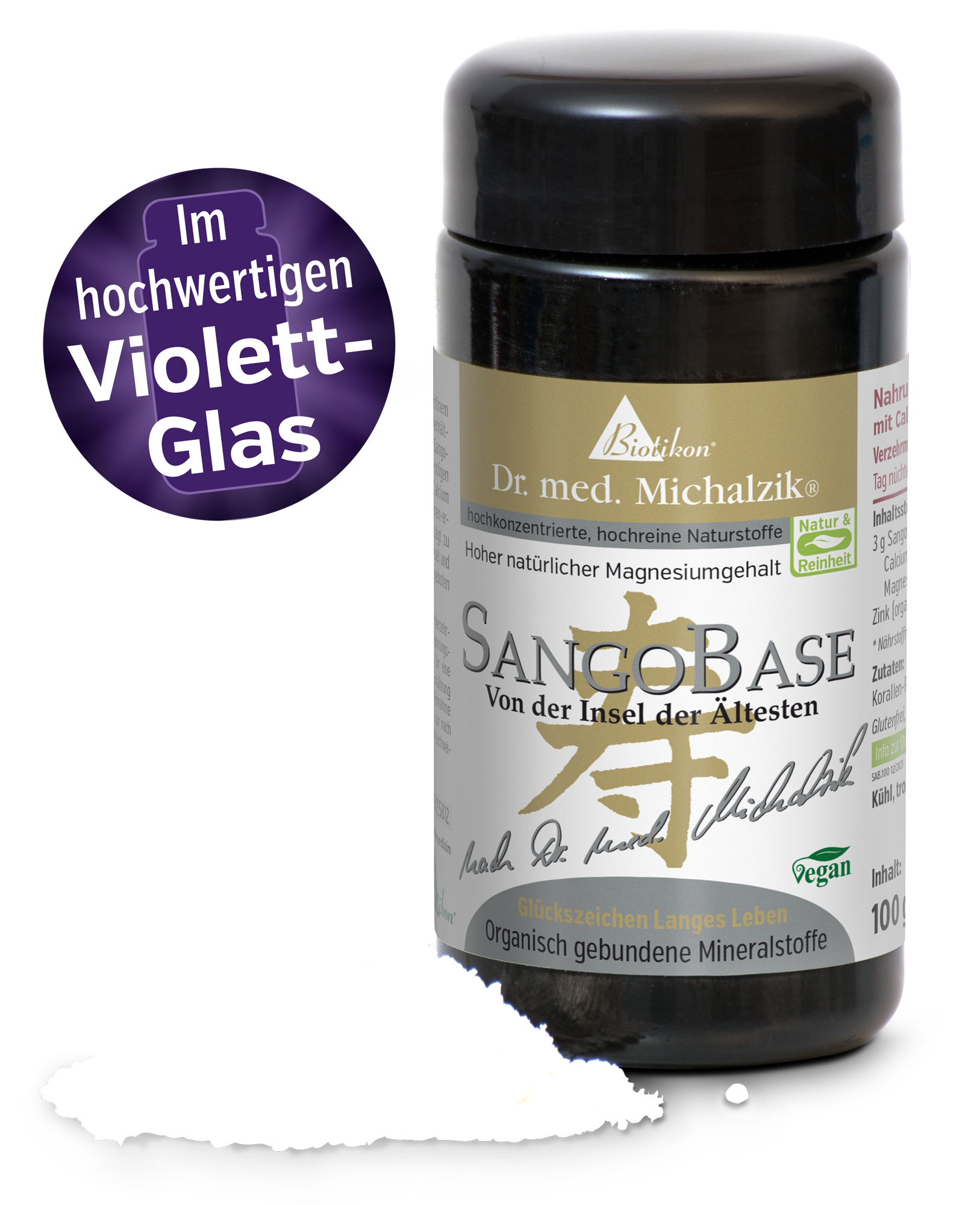 SangoBase, Pulver