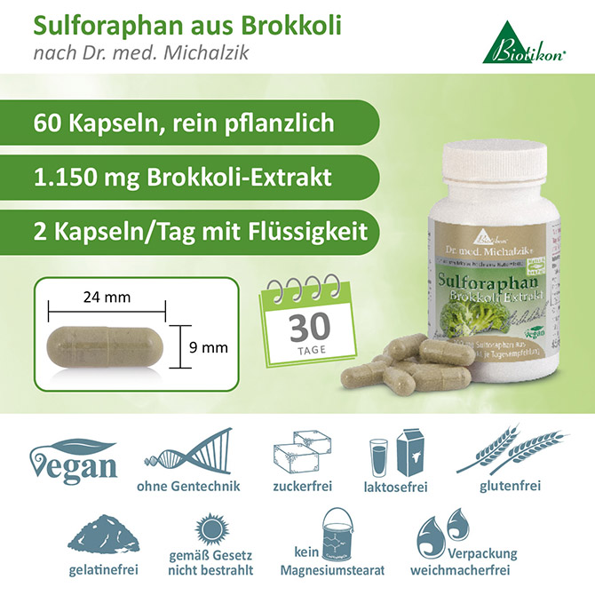 Sulforaphan aus Brokkoli-Extrakt