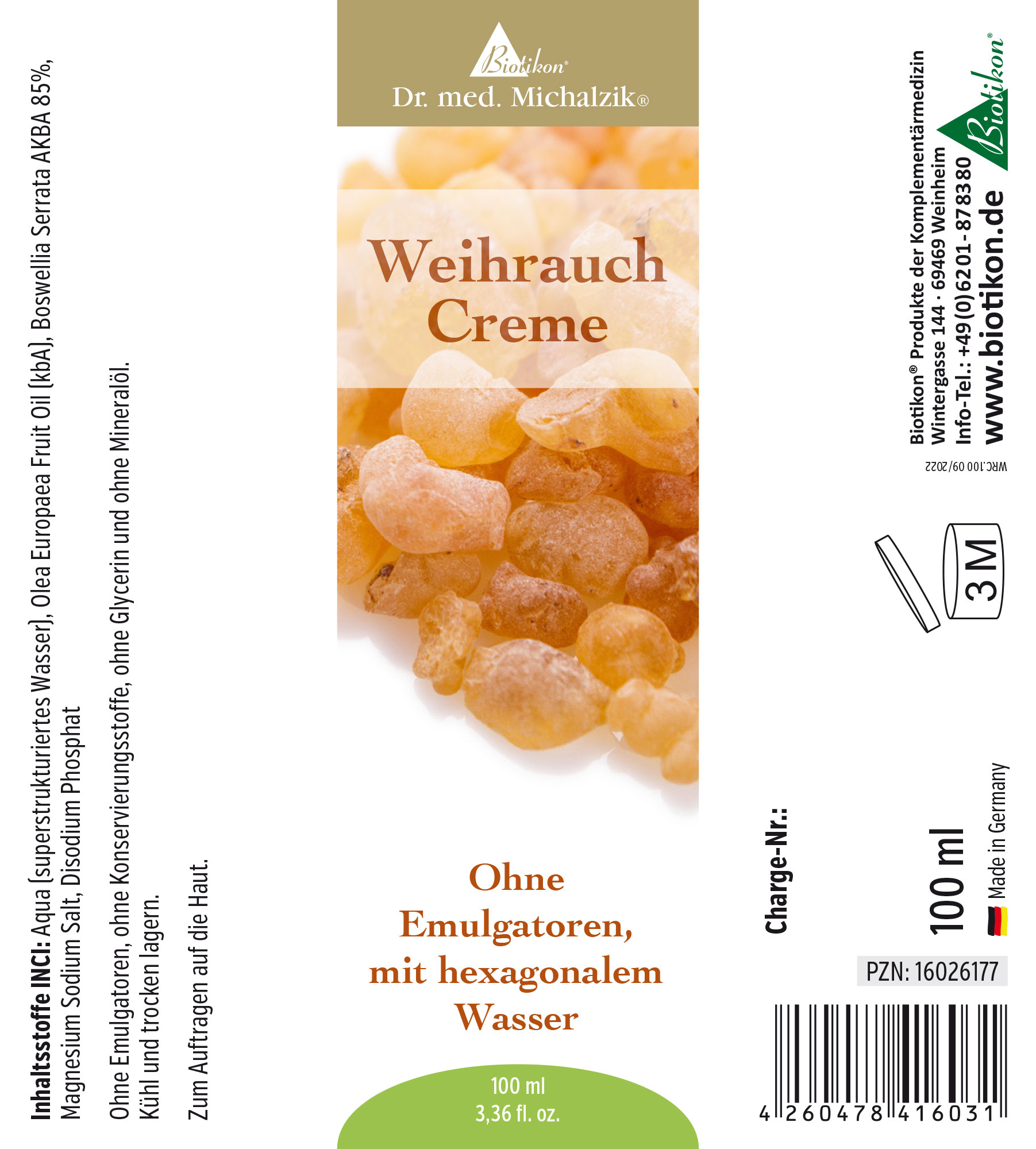 Weihrauch-Creme