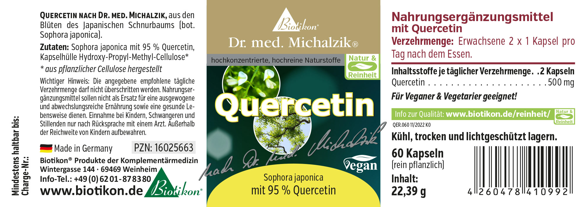 Immun-Booster Kurprogramm mit Quercetin
