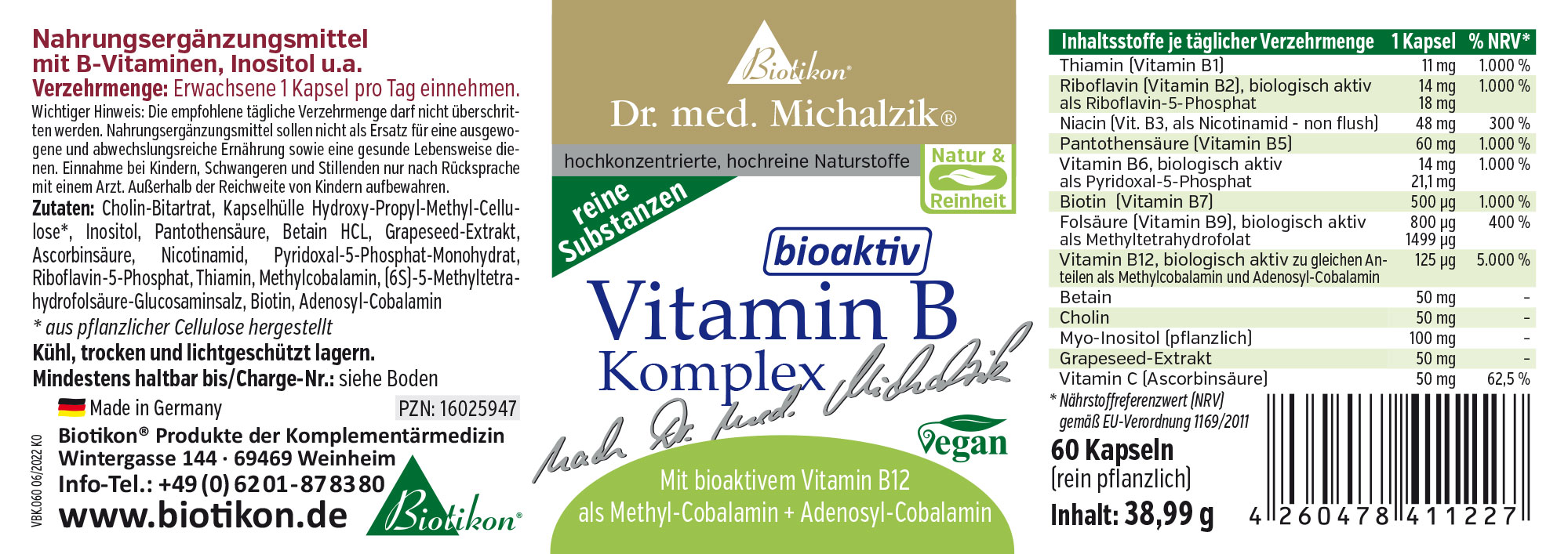 Vitamin B Komplex
