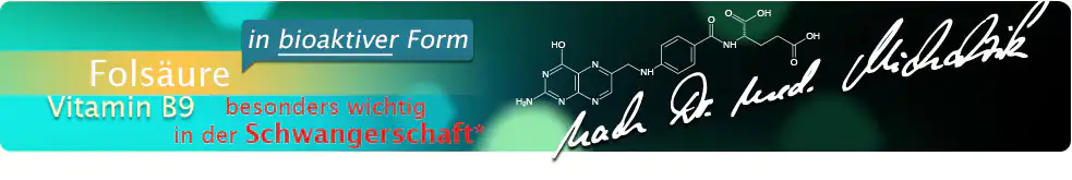 Folsäure bioaktiv (Vitamin B9)