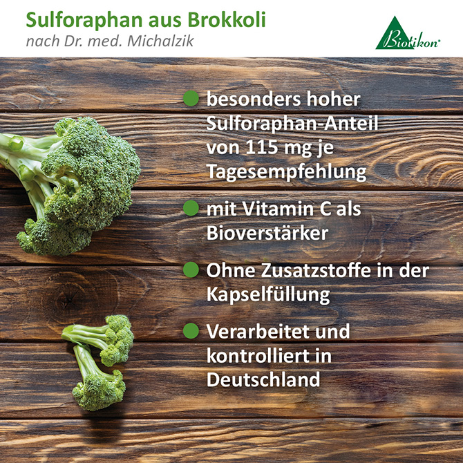 Sulforaphan aus Brokkoli-Extrakt