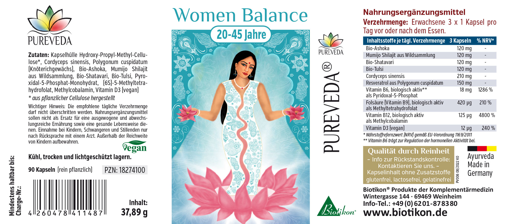 Women Balance 20 - 45 Jahre