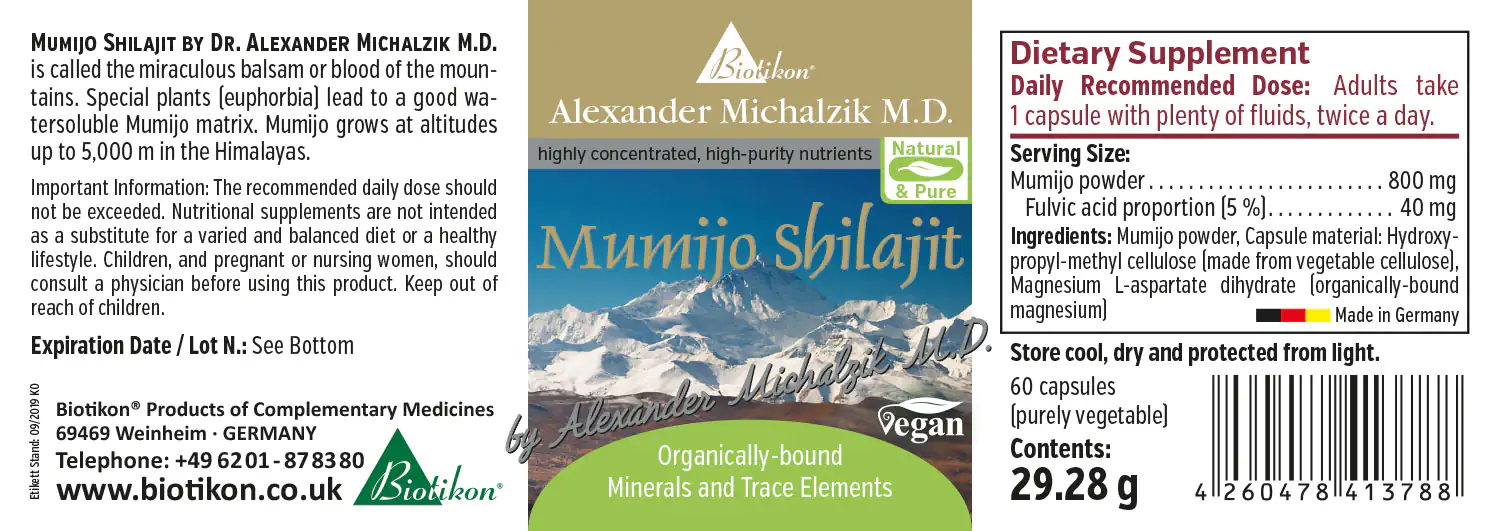 Mumijo Shilajit