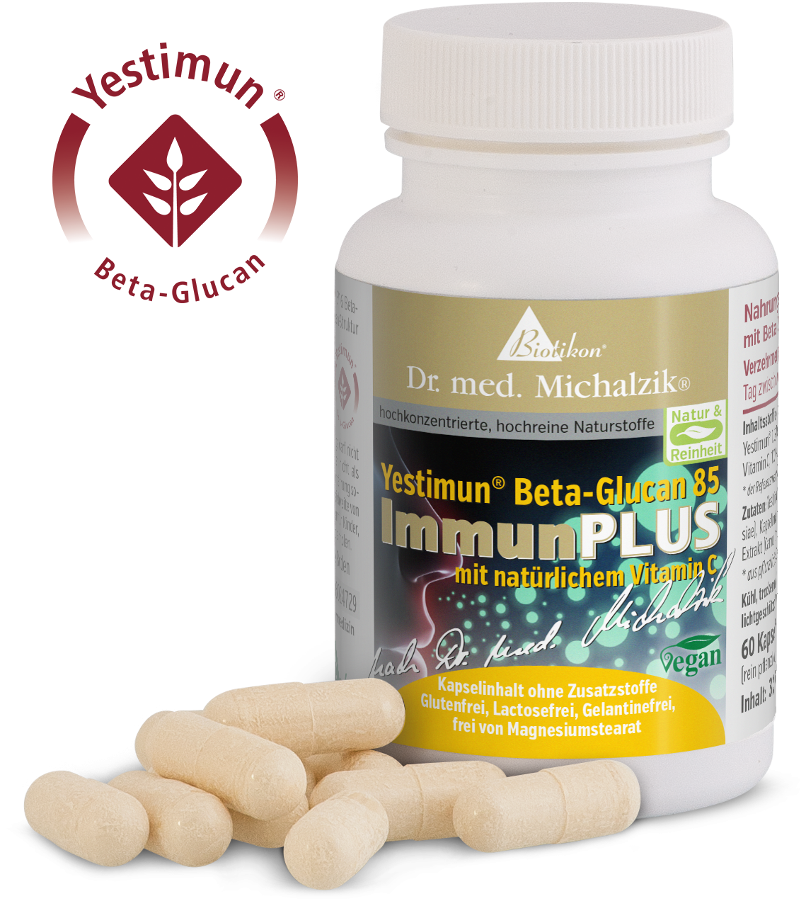 ImmunPLUS Beta Glucan 85