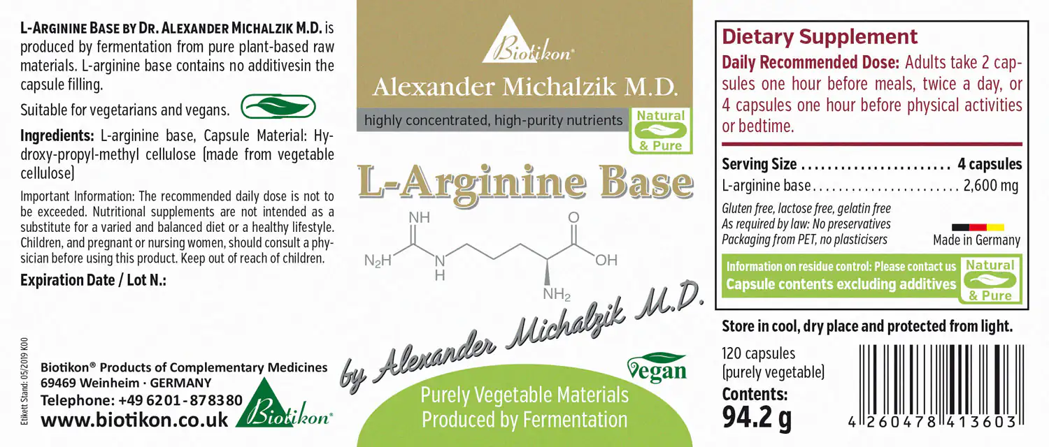 Arginine Base