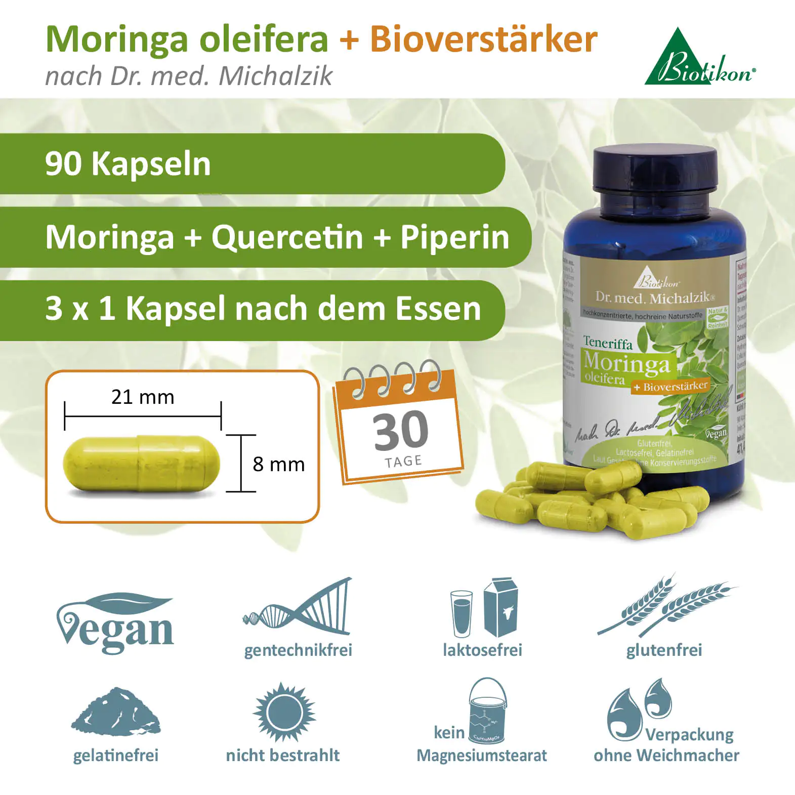 Moringa aus Teneriffa + Bioverstärker